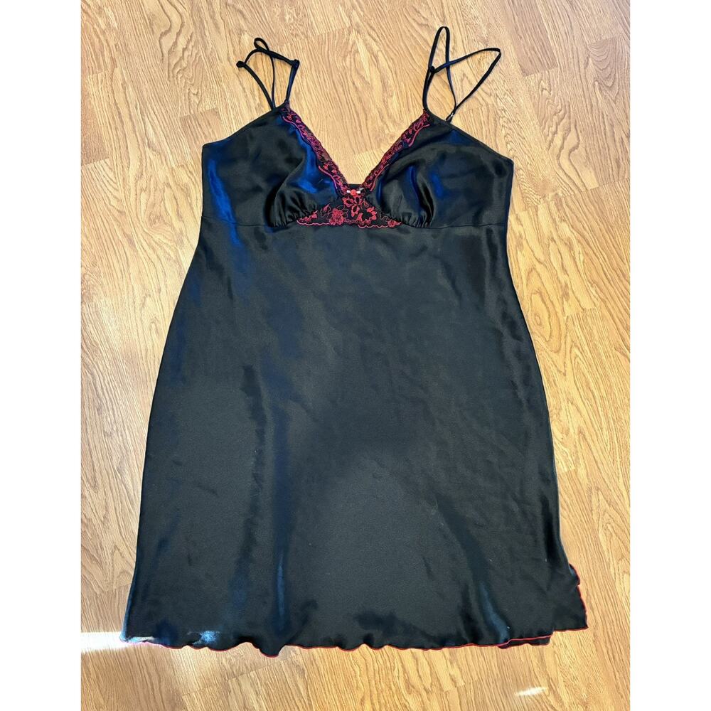 Y2K Gilligan O malley Slip Dress Womens M Babydoll Sabrina Carpenter Coquette XL